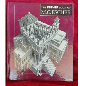 The Pop Up Book of M. C. ESCHER- Vintage 1991- Excellent Condition!